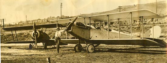 Hap Russell & His Curtiss Jenny